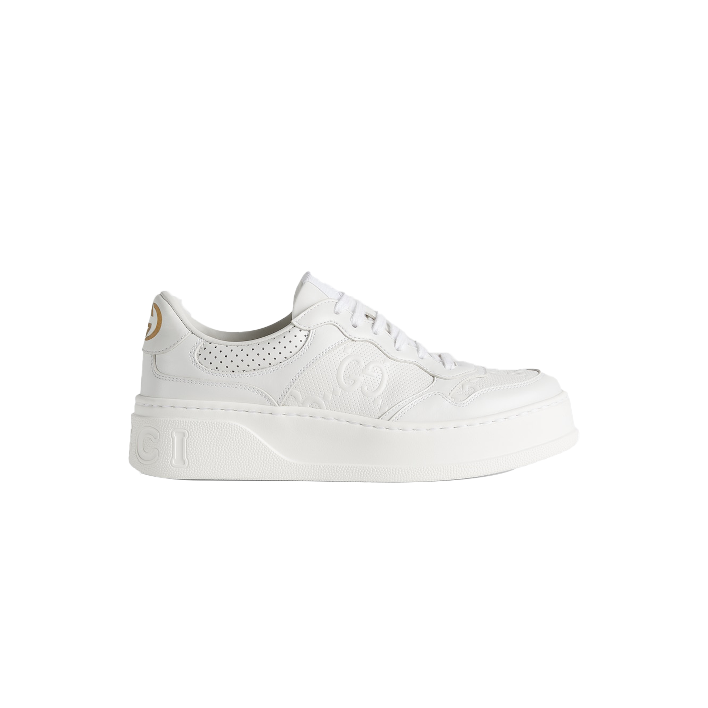 GUCCI WOMEN'S GG EMBOSSED SNEAKER 6704081